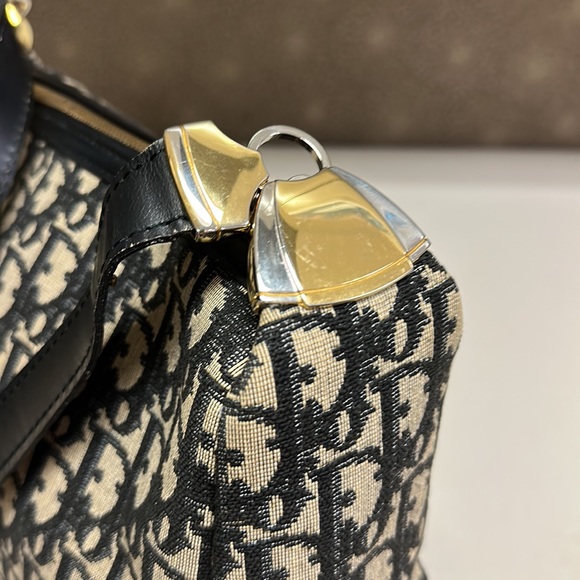 🔥🔥🔥Authentic Vintage Christian Dior Trotter Shoulder Bag - Picture 11 of 16